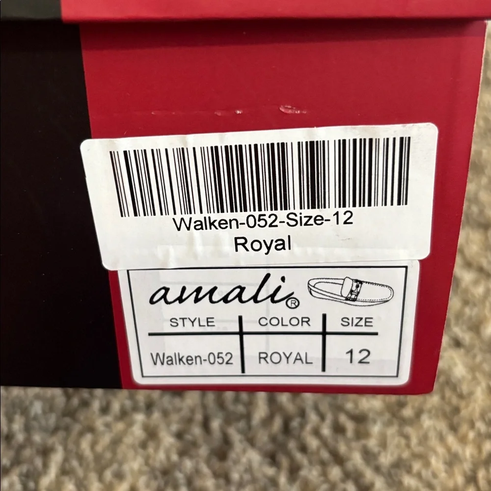 Amali Royal Blue‎ Men's Loafers